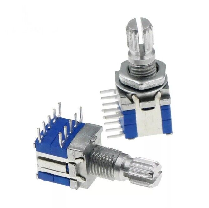 5PCS RS1010 Band Switch Rotary Switch Gear Change 2 Pole 2 Position Selector