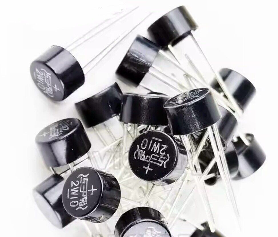 10PCS 2W04 2W06 2W08 2W10 400V-1000V 2A SEP Bridge Diode Full Wave Rectifier