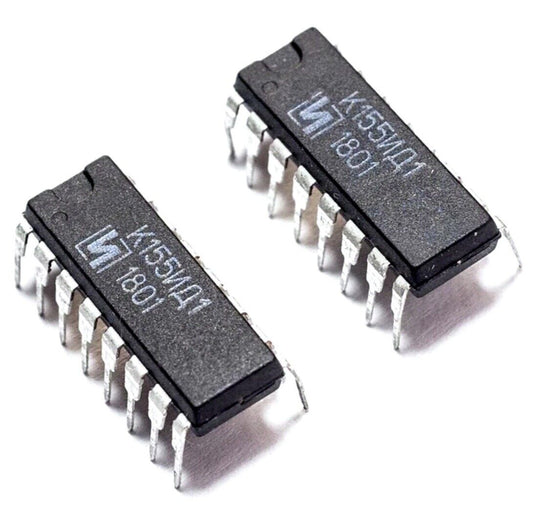 2 X Genuine K155ID1 Nixie Driver SN74141J DM74141N MH74141 IC K155ID1 SN74141