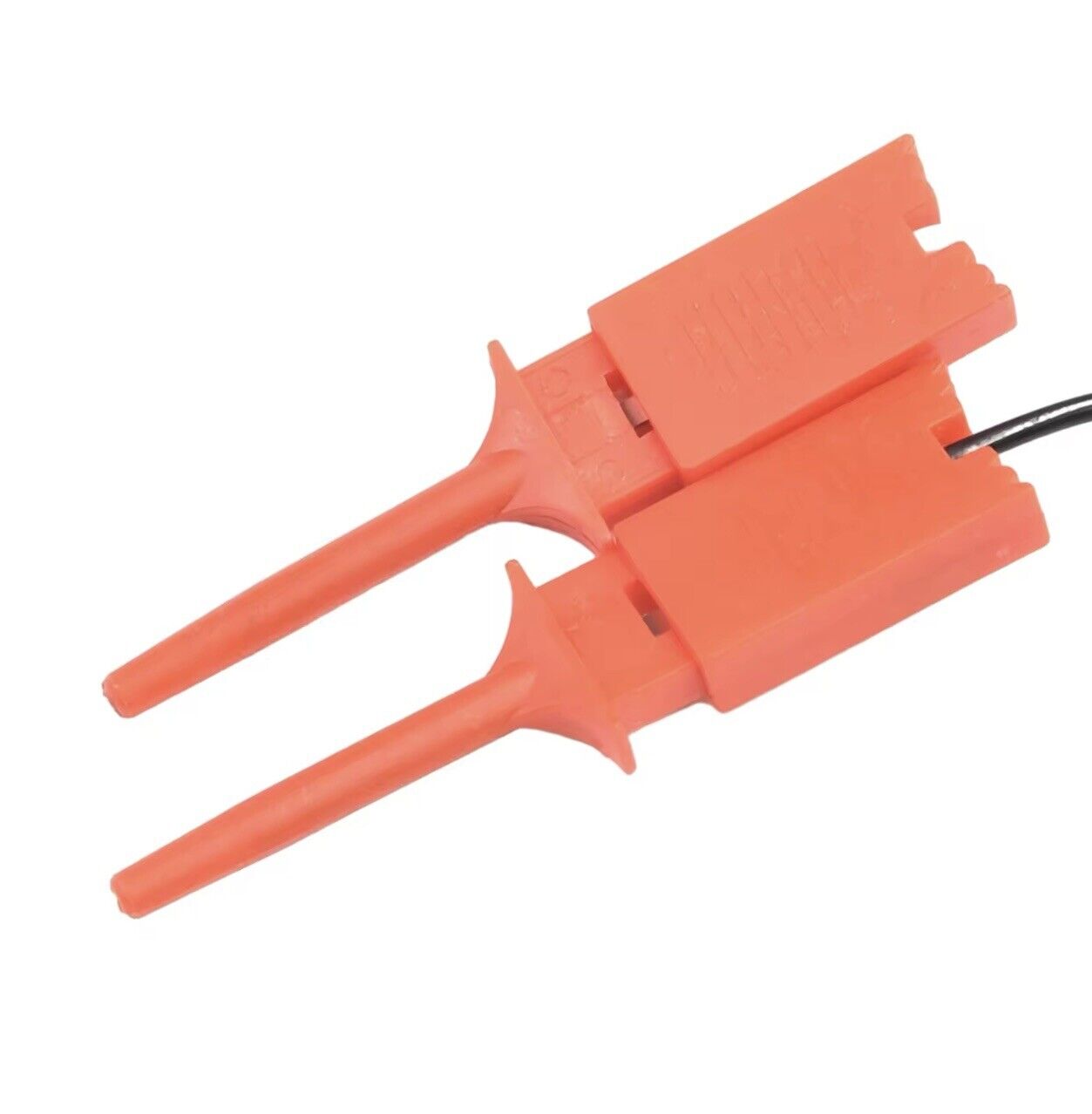 10PCS Electronics IC Hook Clips Test lead Jumper Wire To DuPont Connector Male