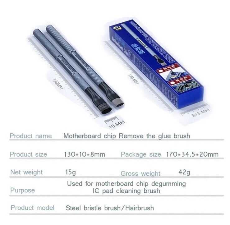 Motherboard Cleaning Brush for Chip PCB Cleaning Phone Repair Tools Mechanic