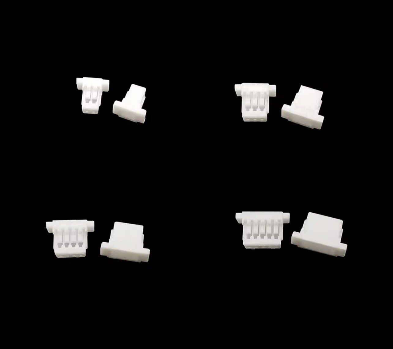 60 Sets SMD JST 1.0mm SH1.0mm 2-3-4-5 Pin Micro Connector Quadcopter Electronic