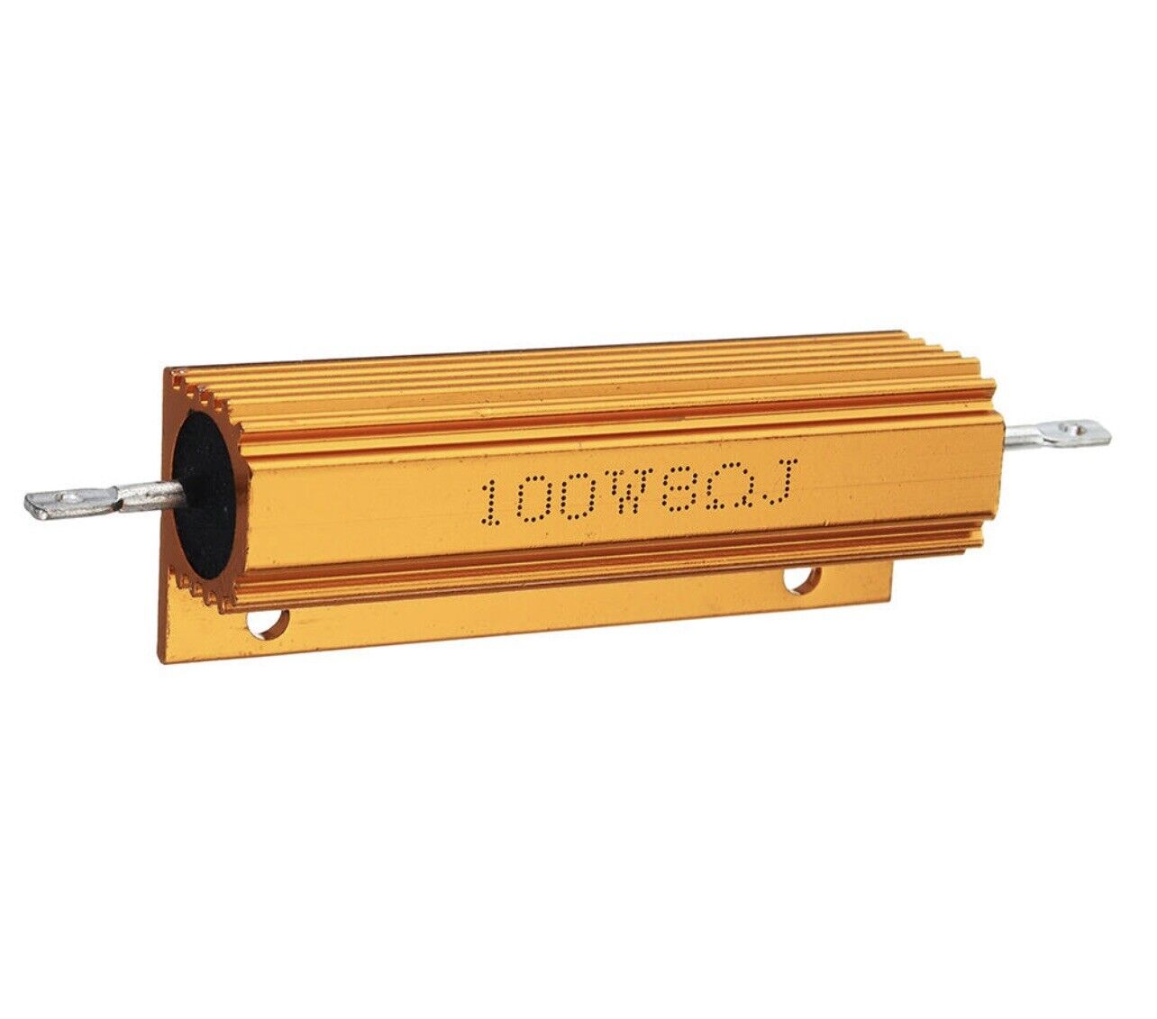 1 X 100 Watt Power Resistor Aluminium Shell Case Wire Wound Resistor 0.05R-50KR