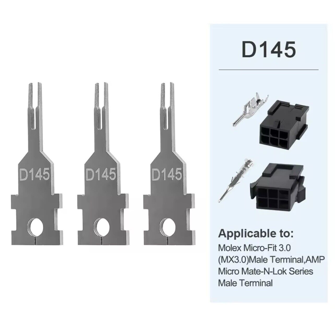 JR ready ST5255 Deutsch Pin Removal Tool Pin Socket NLok Bosch JPT Molex Removal