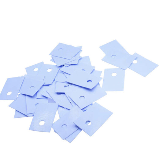 100PCS 50 Each TO-3P Transistor Plastic Insulation Washer +TO-3P Pads Silicone