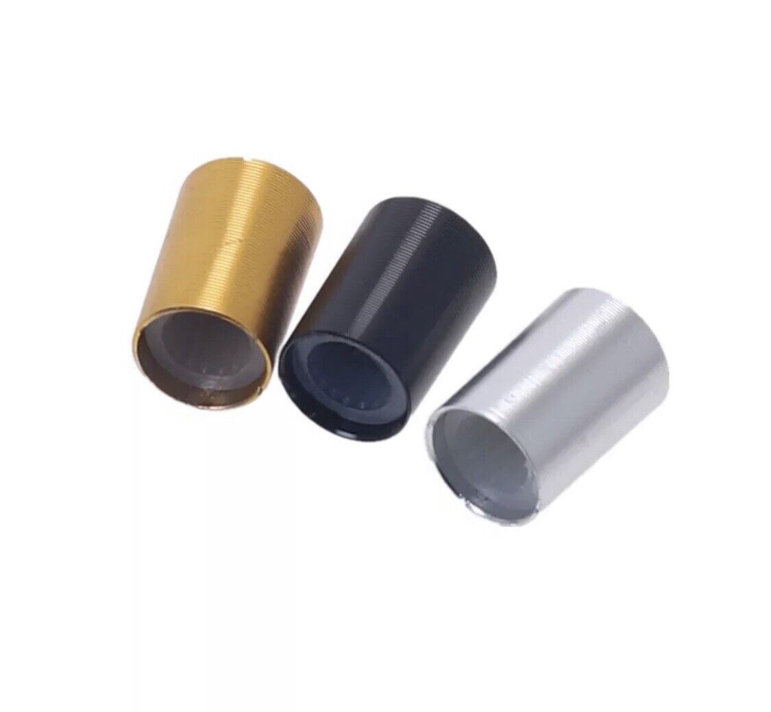 10pcs GOLD Aluminium Rotary Volume Knob Suit 6mm Shaft Potentiometer 10 X 14mm