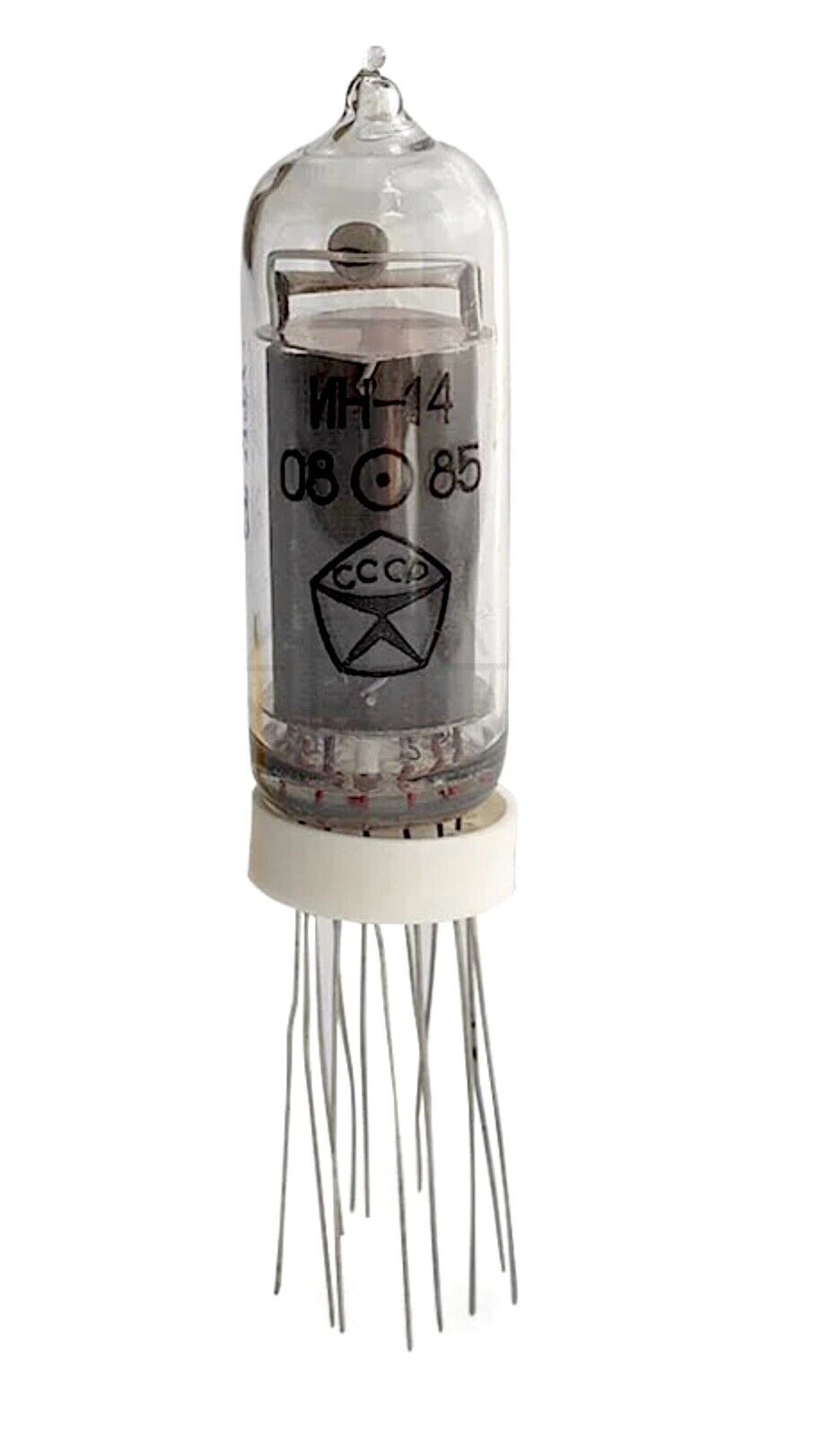 1 X NOS IN14 IN-14 Gazotron Nixie Tube OTK Marking Matching Date New Old Stock