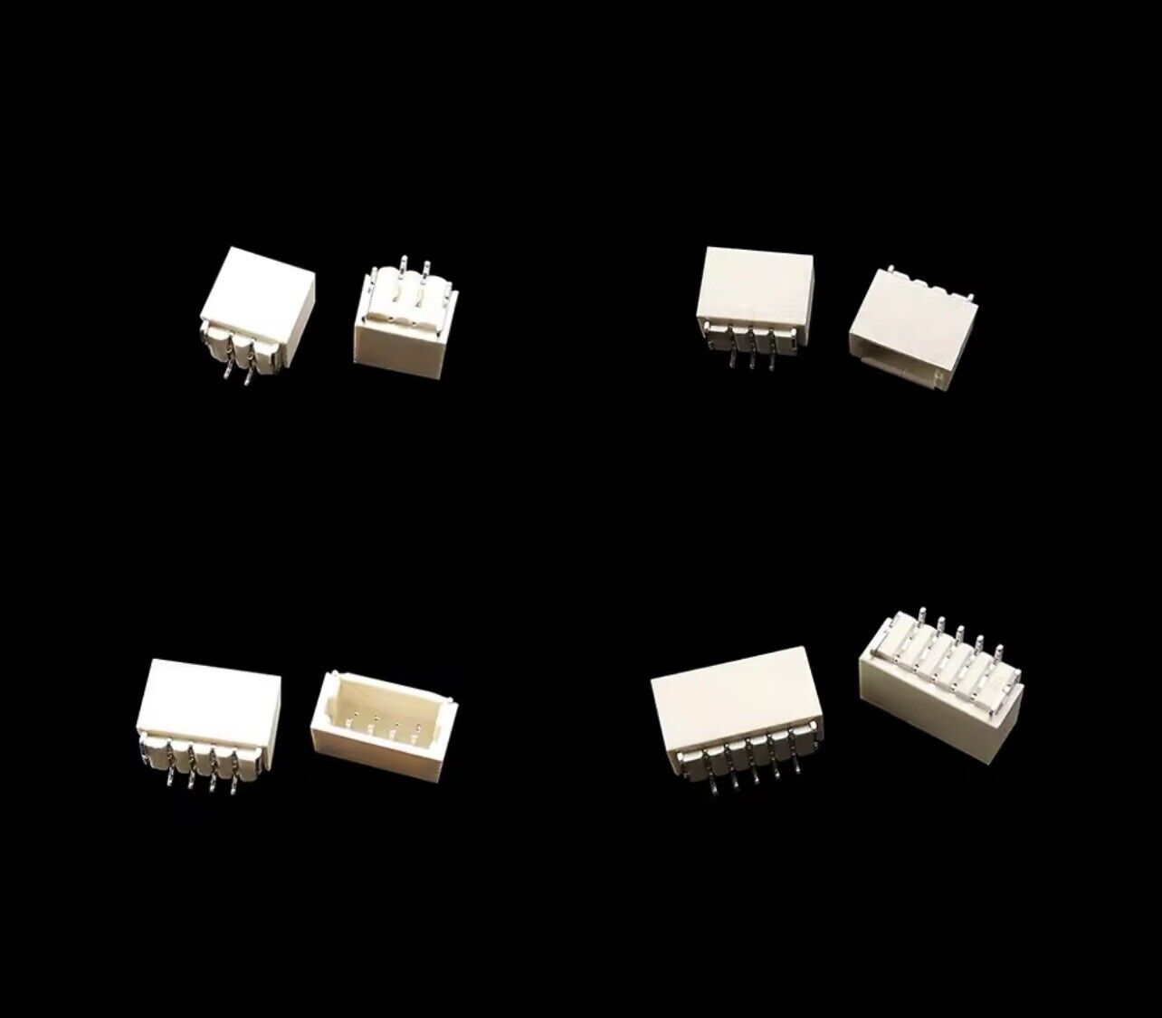 60 Sets SMD JST 1.0mm SH1.0mm 2-3-4-5 Pin Micro Connector Quadcopter Electronic