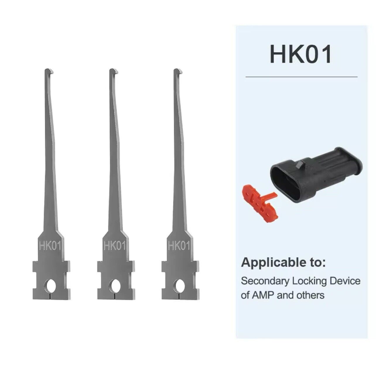 JR ready ST5255 Deutsch Pin Removal Tool Pin Socket NLok Bosch JPT Molex Removal