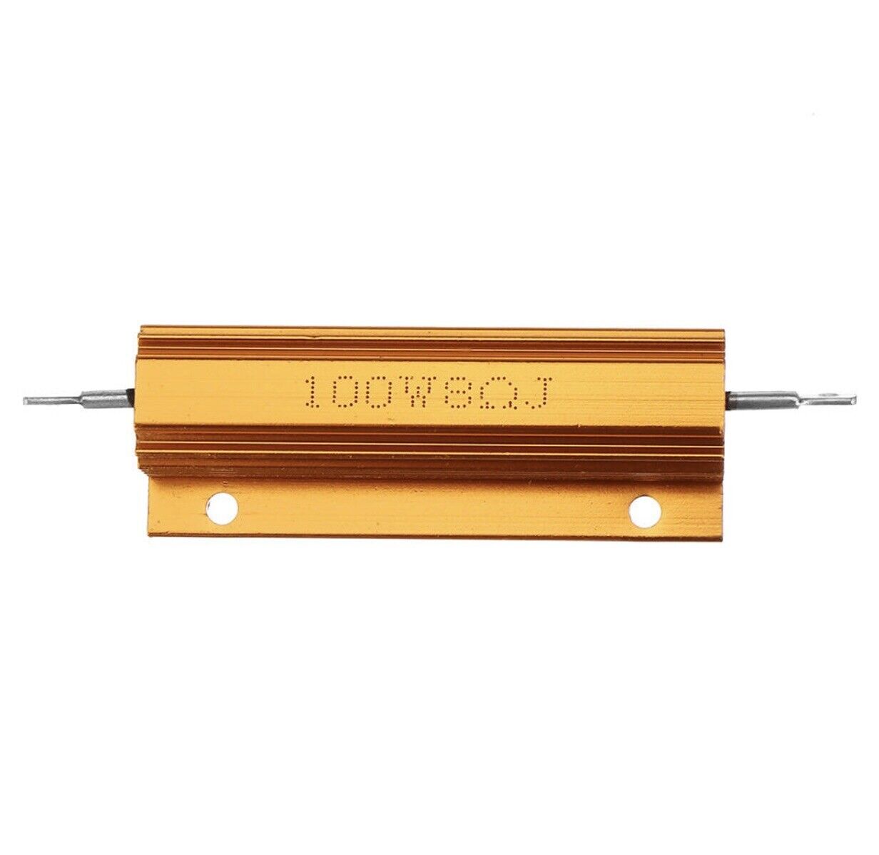1 X 100 Watt Power Resistor Aluminium Shell Case Wire Wound Resistor 0.05R-50KR