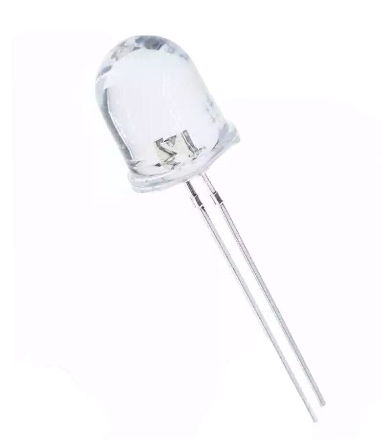 50PCS 10mm F10 PINK Round Clear LED Light Emitting Diode Super Bright LED