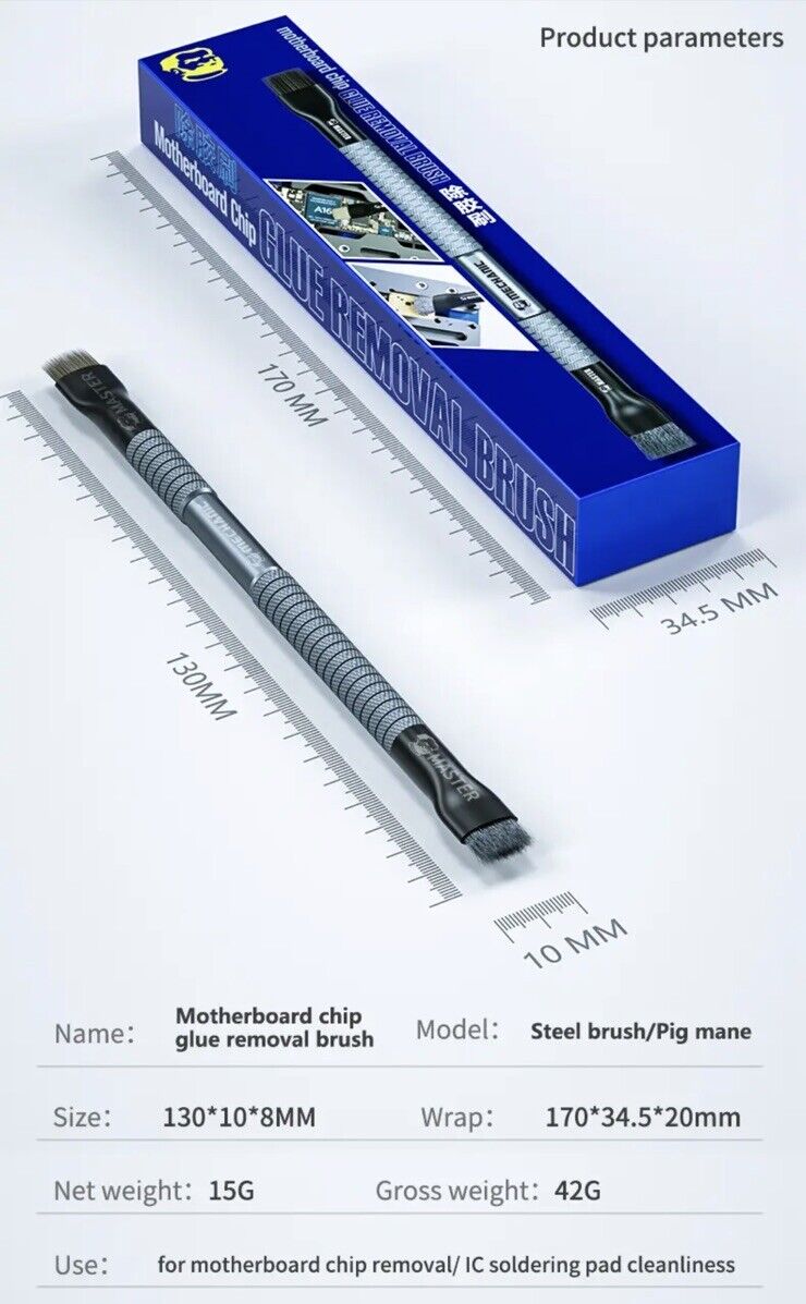 Motherboard Cleaning Brush for Chip PCB Cleaning Phone Repair Tools Mechanic