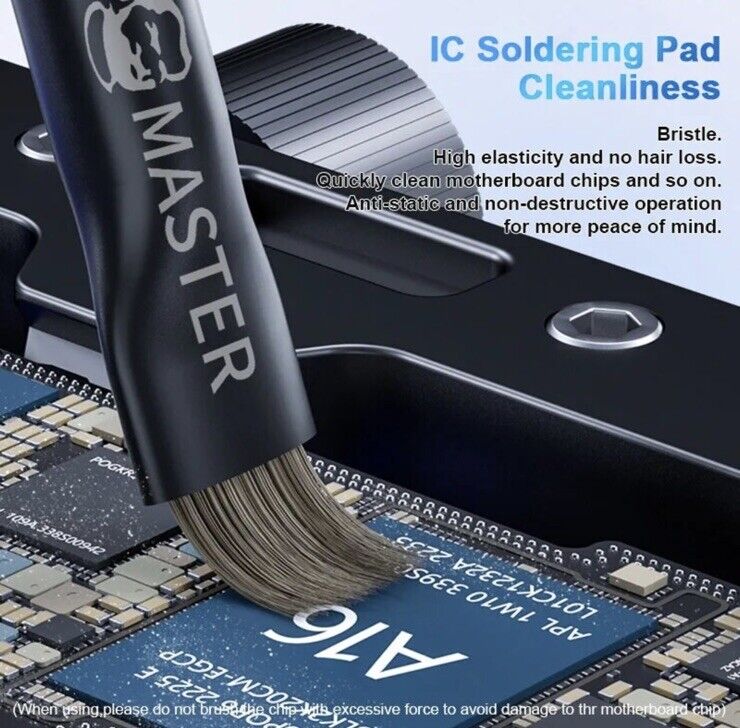 Motherboard Cleaning Brush for Chip PCB Cleaning Phone Repair Tools Mechanic