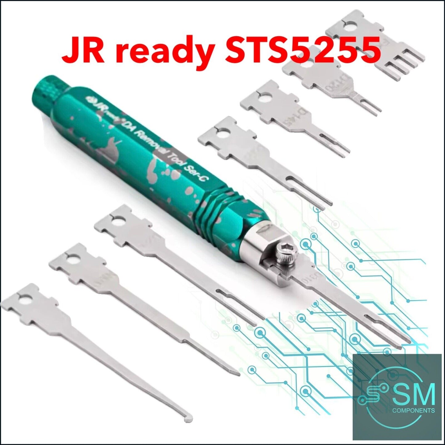 JR ready ST5255 Deutsch Pin Removal Tool Pin Socket NLok Bosch JPT Molex Removal