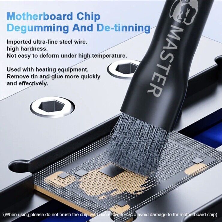 Motherboard Cleaning Brush for Chip PCB Cleaning Phone Repair Tools Mechanic
