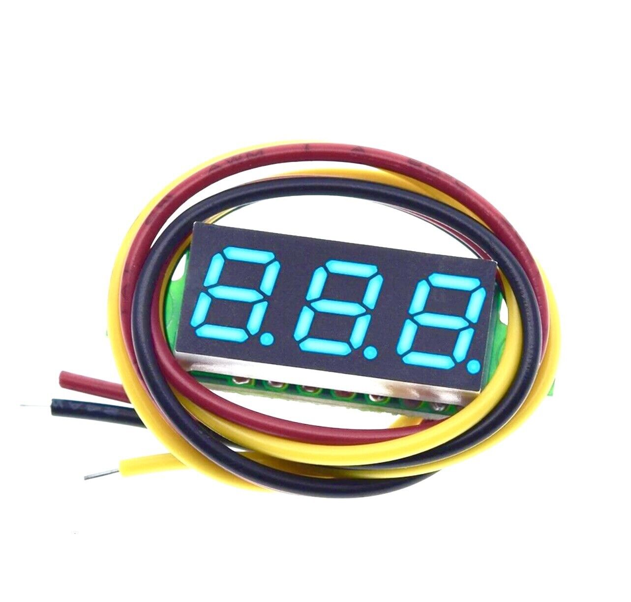 0.28”/0.36” Digital DC Voltage Meter LED Voltage Display Three Wire DC0-100V