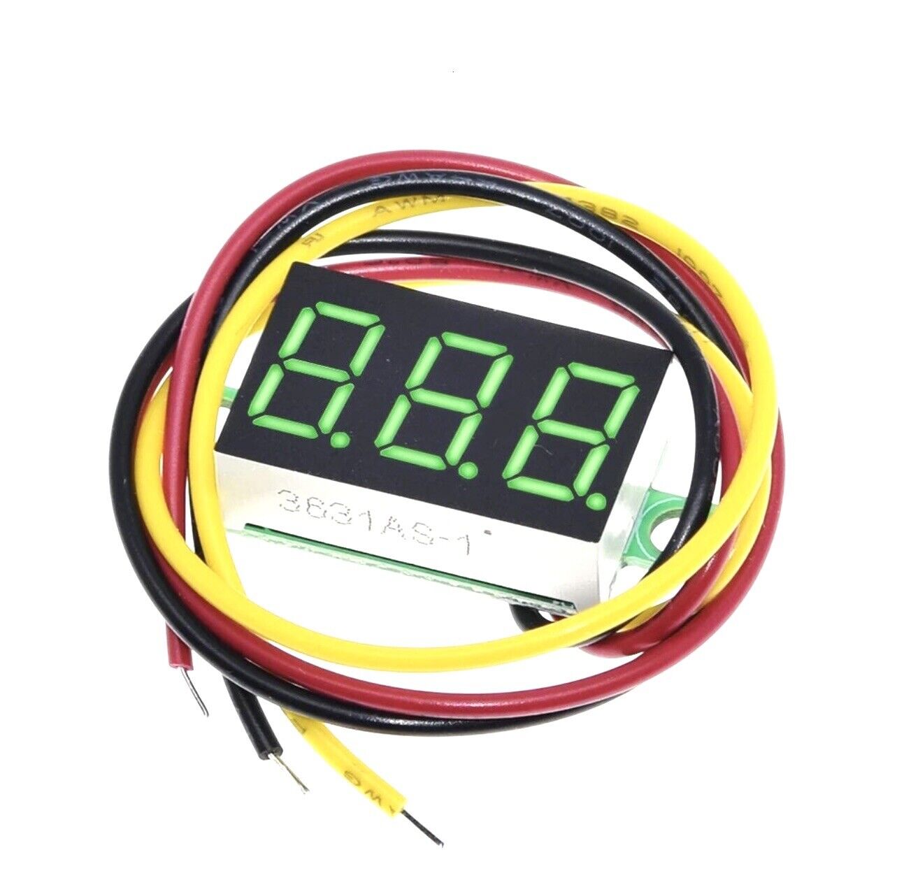 0.28”/0.36” Digital DC Voltage Meter LED Voltage Display Three Wire DC0-100V