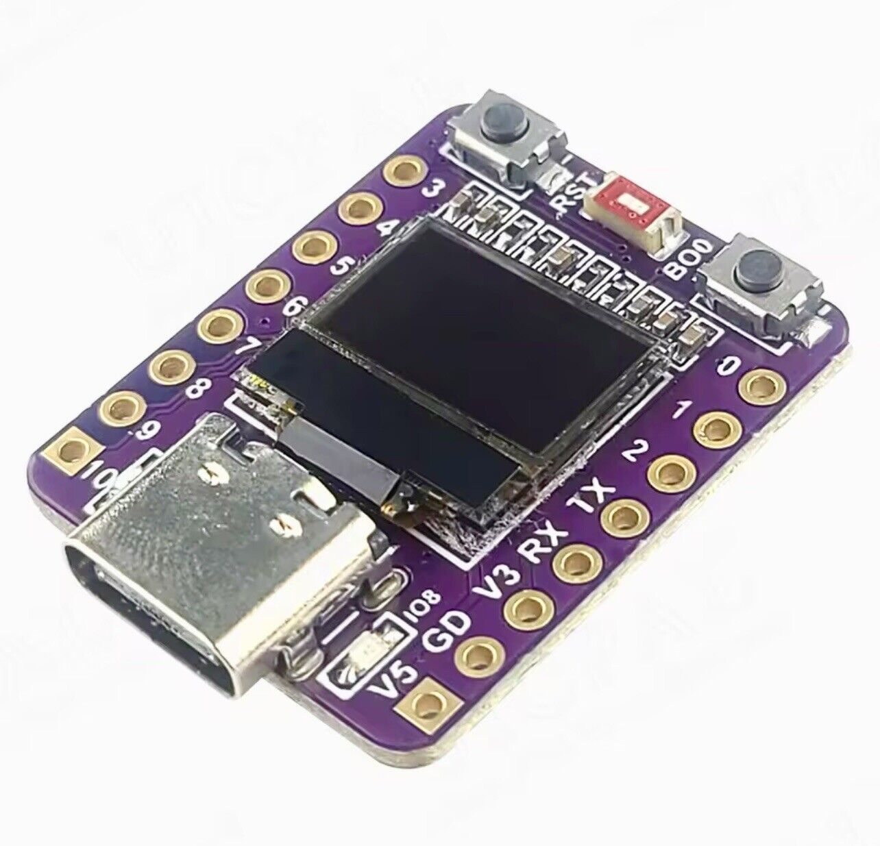 ESP32-C3 OLED Super Mini WiFi Bluetooth Development Board UART 32-bit I2CSPI