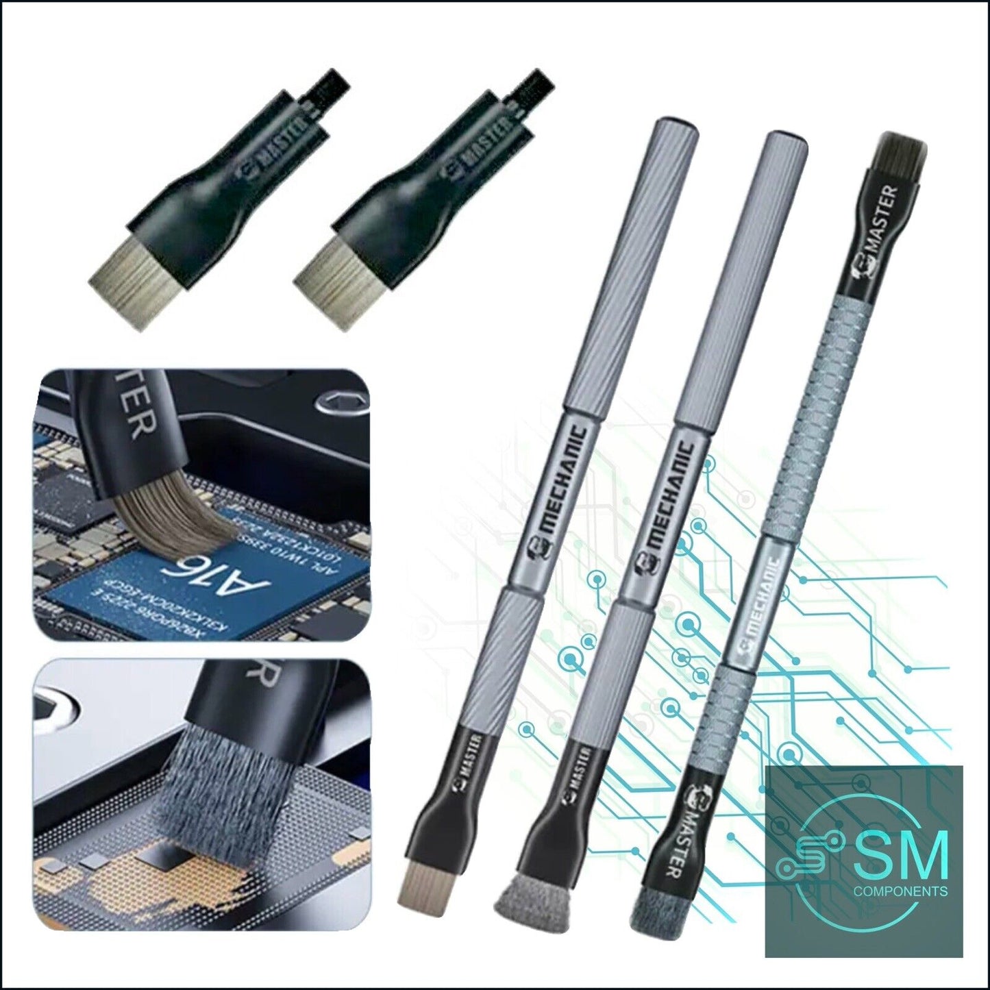 Motherboard Cleaning Brush for Chip PCB Cleaning Phone Repair Tools Mechanic