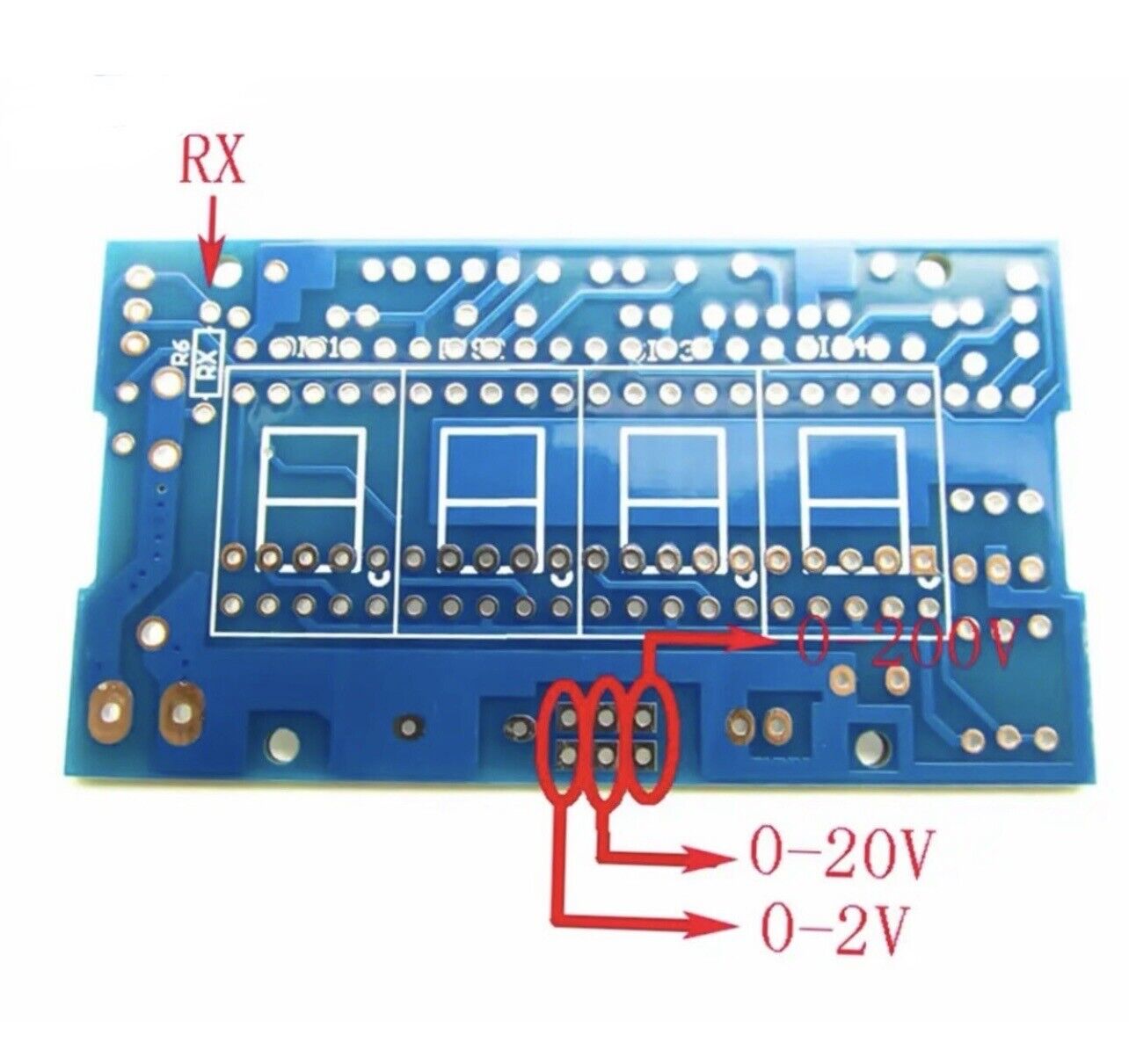 ICL7107 DIY 0-200V Digital Voltmeter Soldering Project DIY Module DC 5V Ammeter