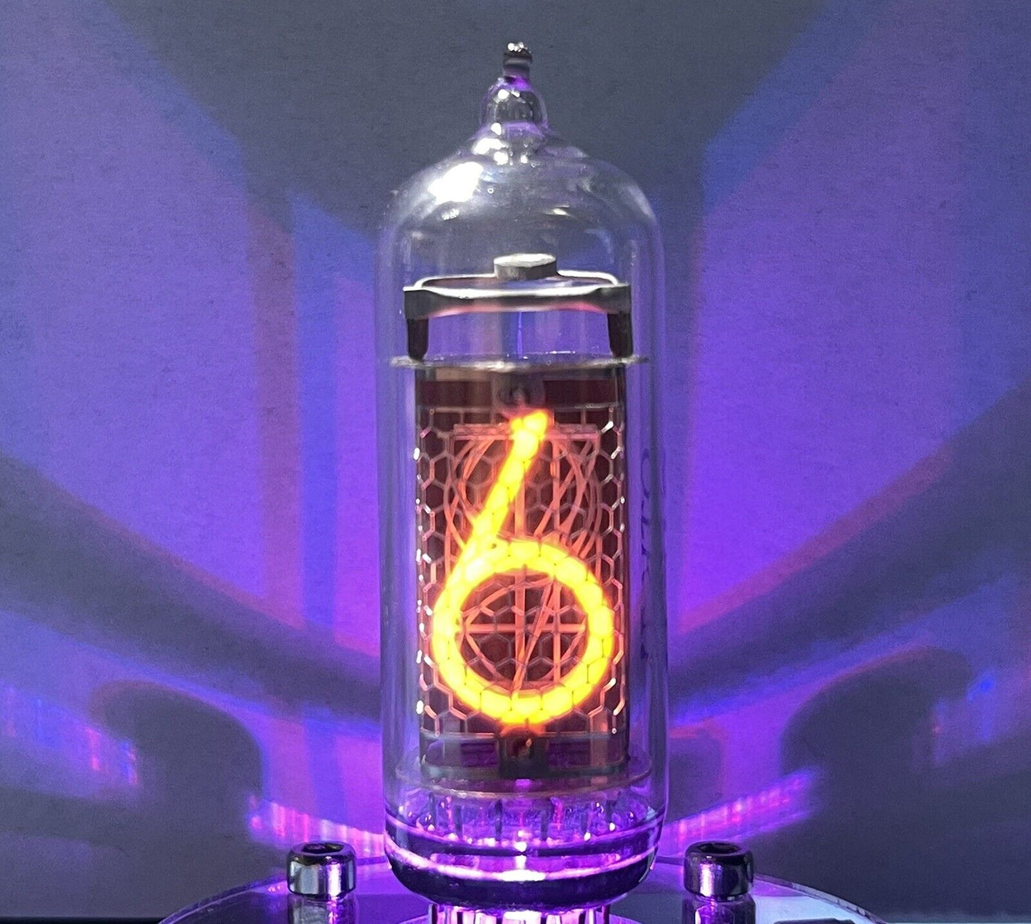 1 X NOS IN14 IN-14 Gazotron Nixie Tube OTK Marking Matching Date New Old Stock