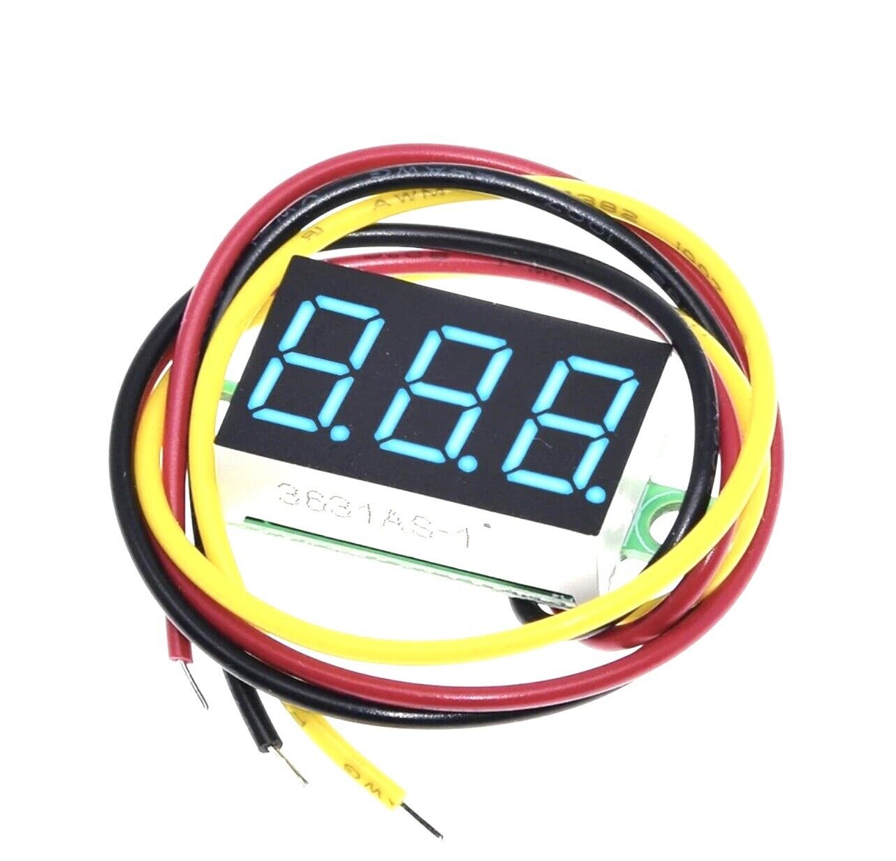 0.28”/0.36” Digital DC Voltage Meter LED Voltage Display Three Wire DC0-100V