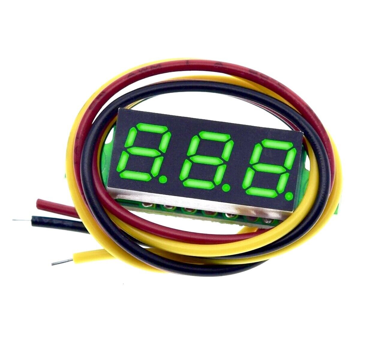 0.28”/0.36” Digital DC Voltage Meter LED Voltage Display Three Wire DC0-100V