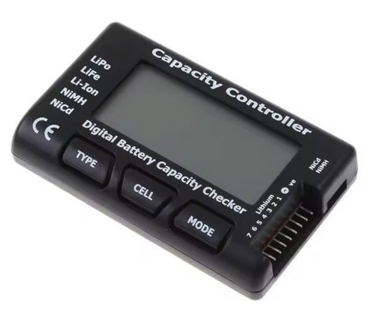 Cellmeter-7 Battery Capacity Tester Analyser Unit LiPo LiFe Li-ion NiMh NiCd