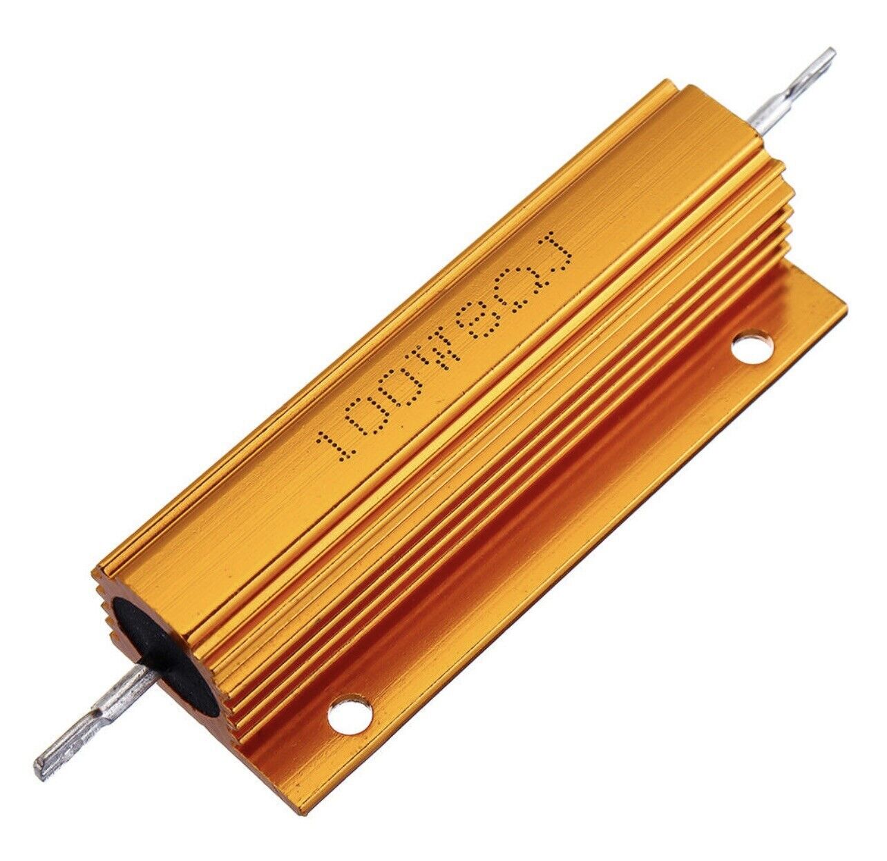 1 X 100 Watt Power Resistor Aluminium Shell Case Wire Wound Resistor 0.05R-50KR