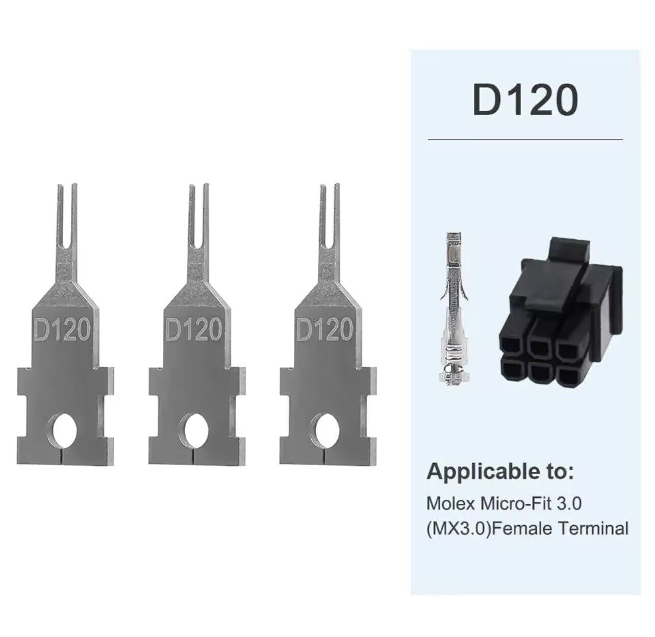 JR ready ST5255 Deutsch Pin Removal Tool Pin Socket NLok Bosch JPT Molex Removal