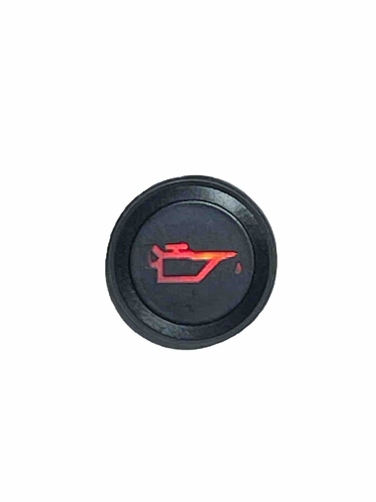 14mm RED OIL LED Dash Panel Warning Pilot Light Indicator Lamp Car 12V-36V
