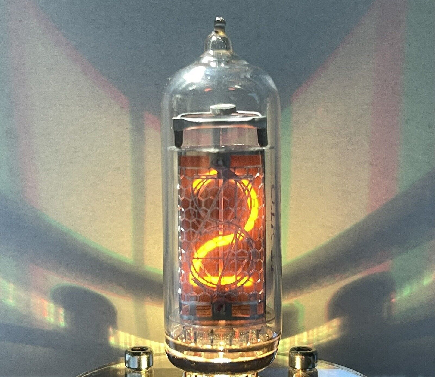1 X NOS IN14 IN-14 Gazotron Nixie Tube OTK Marking Matching Date New Old Stock