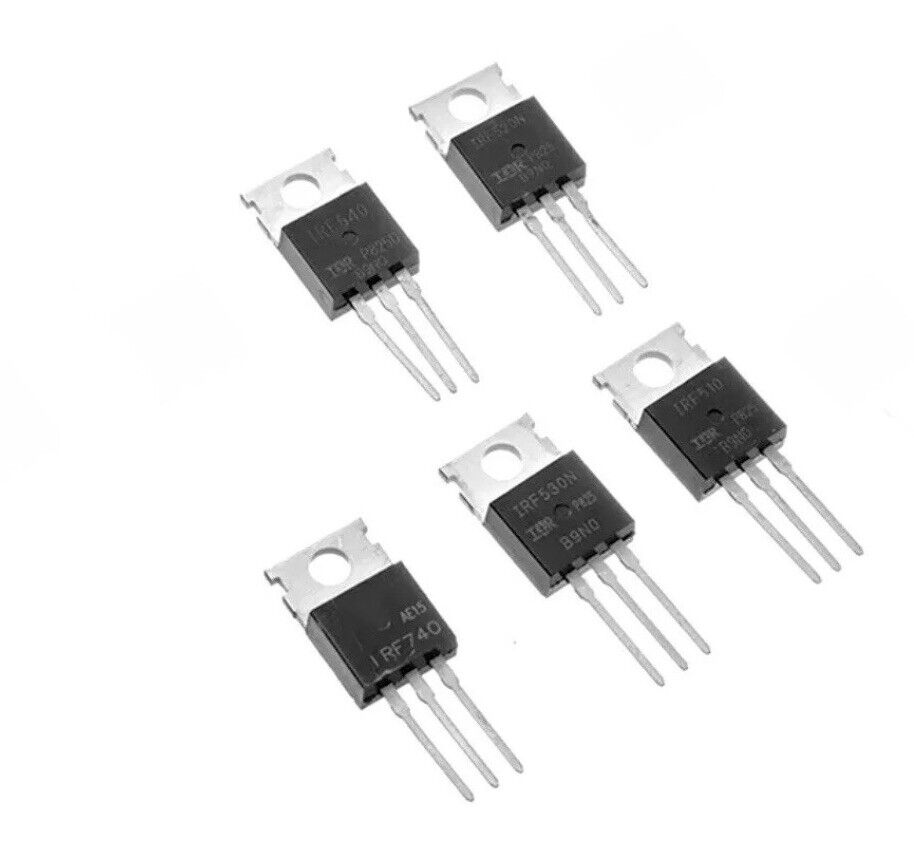 5PCS IRF1010 IRF1404 IRF1405 IRF1407 IRL IRLB TO-220 Mosfet Power Transistors