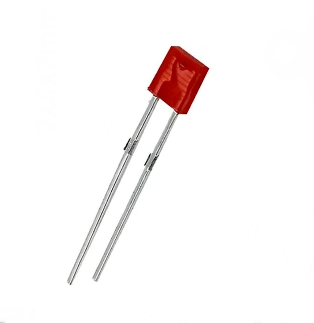 100pcs RED 1x3x4mm Diffused Red Resin Rectangle Led Light Emitting Diode 620nm
