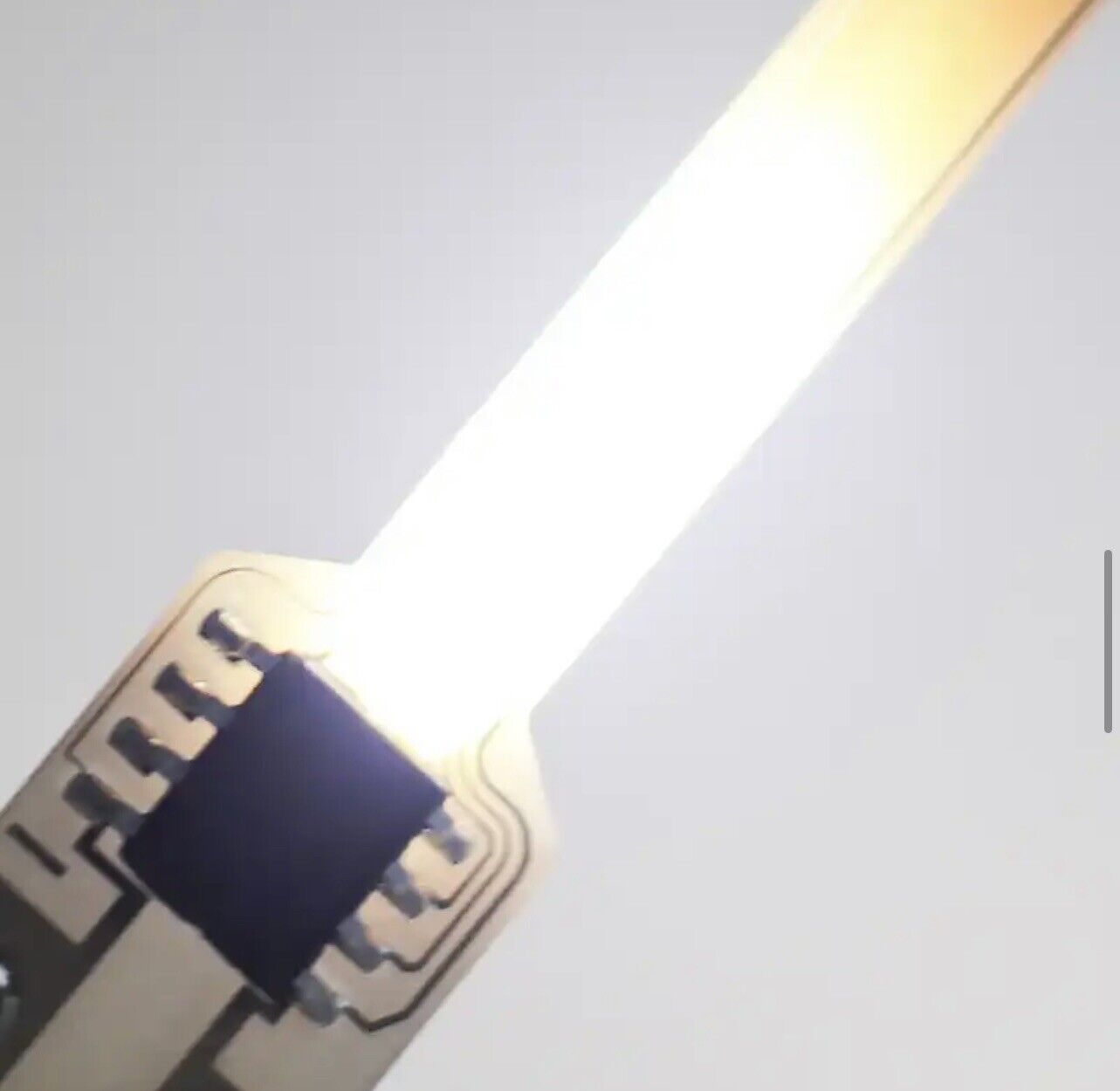 3PCS led Mini Meteor Shower Chasing light Emitting Diodes Hobby Sets DIY 58mm