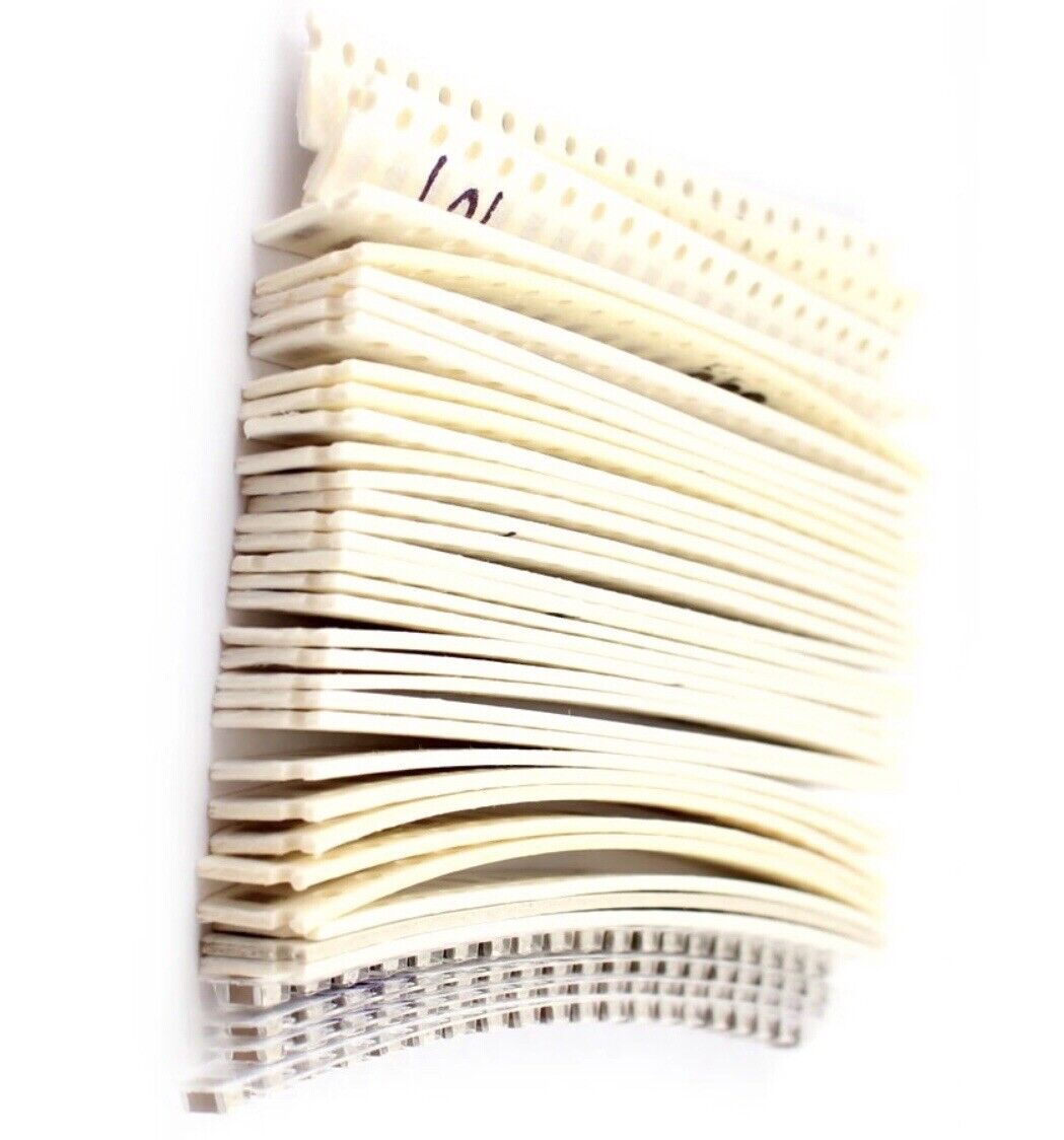 720PC 1206 1pF-10UF 1% SMD Capacitors Chip SMT DIY Electronics 36 Values 20ea