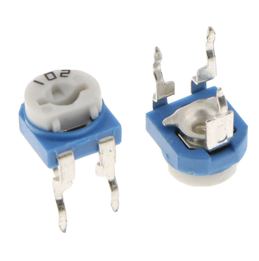 130Pc RM065 13 Value Potentiometer Adjustable Resistor Kit 100-1M Ohm Multi turn