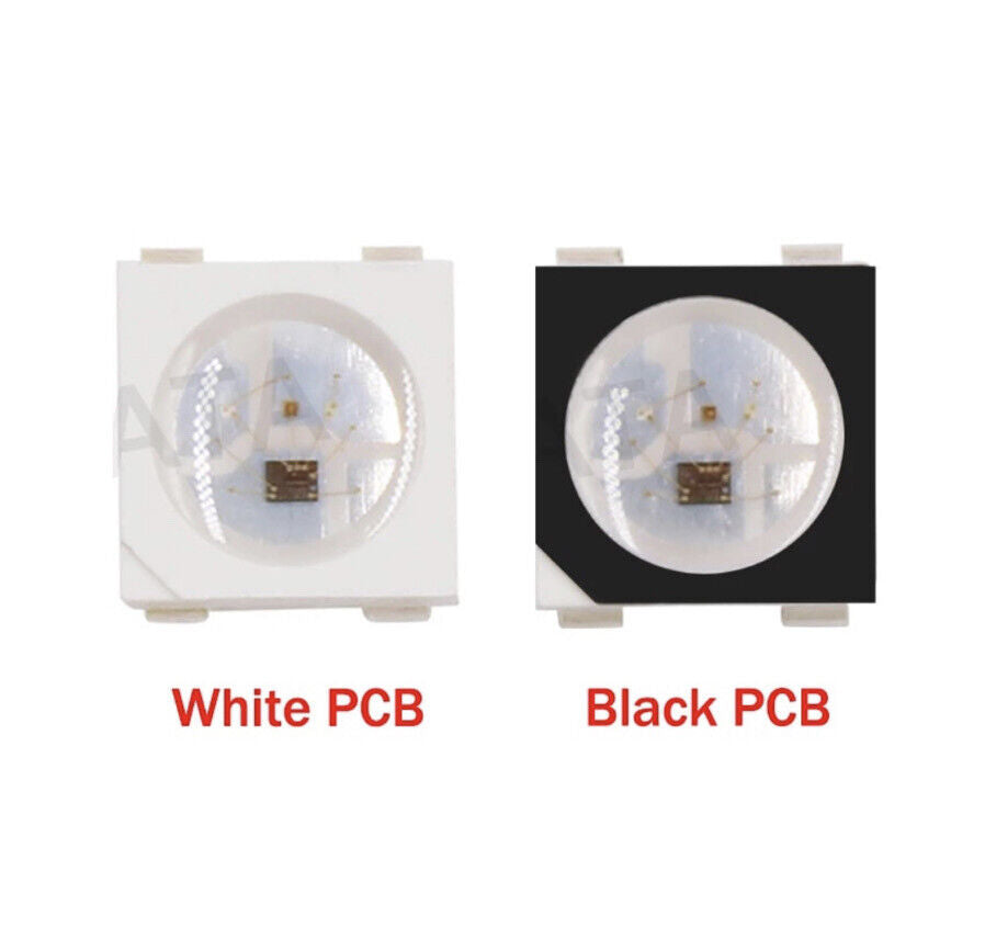 100PCS SK6812 WS2812B RGB 3535 Individually Addressable LED Chip light DC 5V DIY