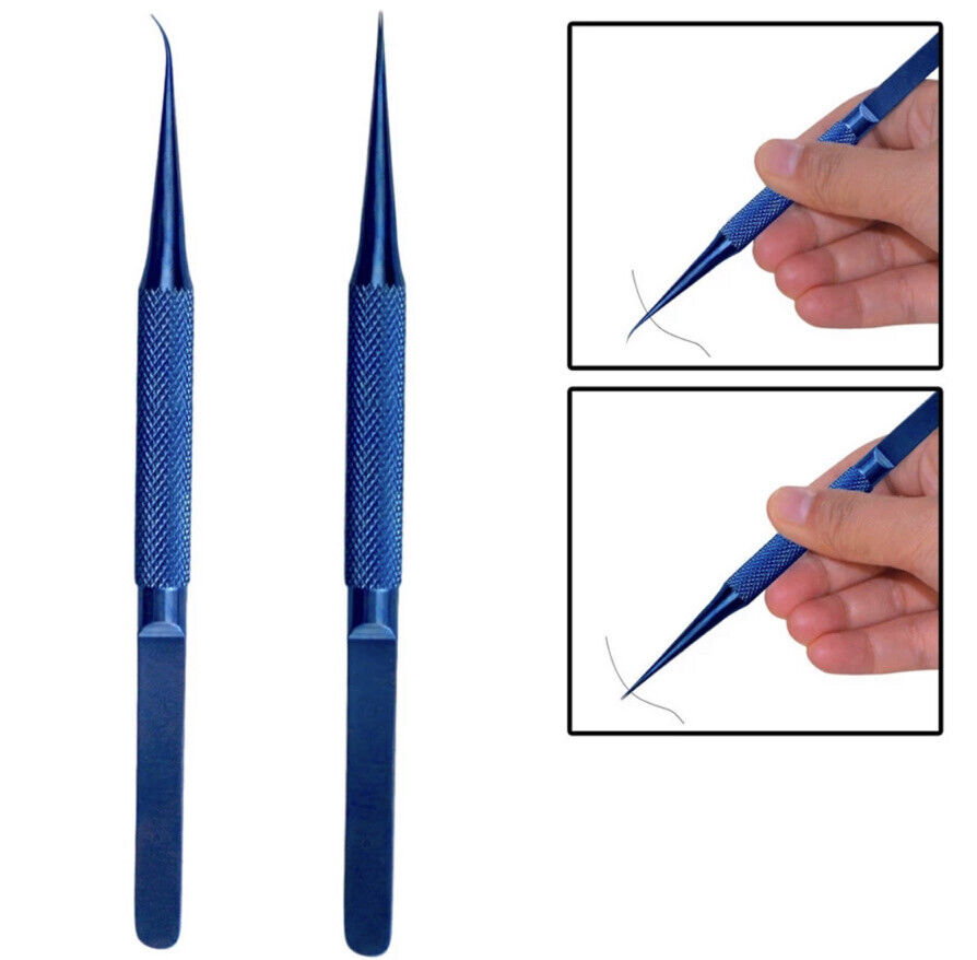 Titanium Alloy 0.15mm Straight Point Professional Tweezer for Electronics Repair