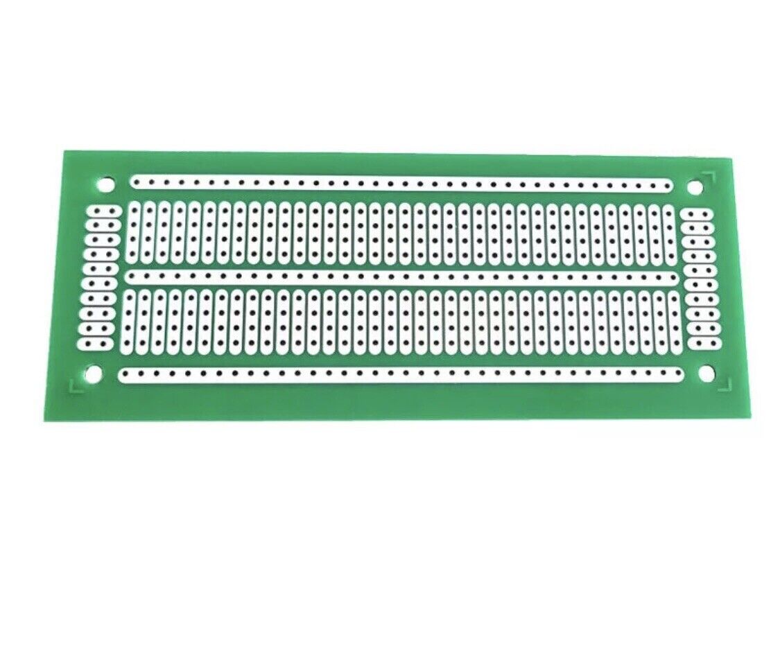 2PCS 116x47mm PCB Single Sided Copper Clad FR2 DIY Prototype PCB Breadboard
