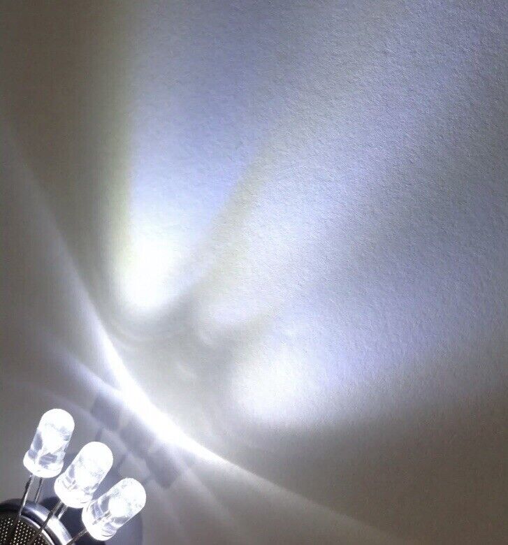 5mm 100PCS White LED Flicker Flame Diodes DIY Candle Light Emitting Diodes