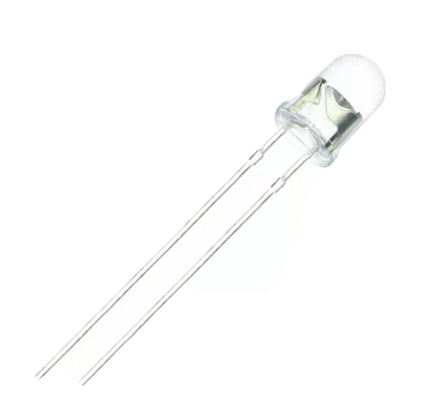 50PCS 5mm IR LEDS EMITTER, RECEIVER 5mm 940nm 25 Sets IR infrared diode LED