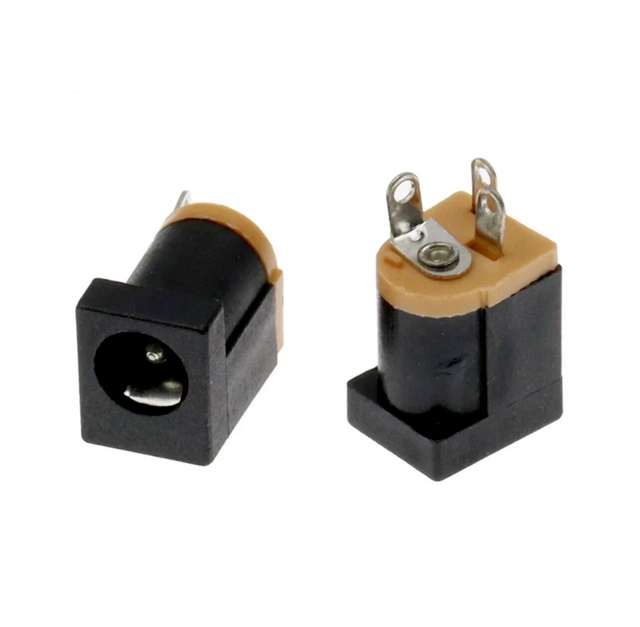 5PCS DC012 Power Supply Sockets 5.5mm X 2.1mm 180° PCB Power Jack Connector