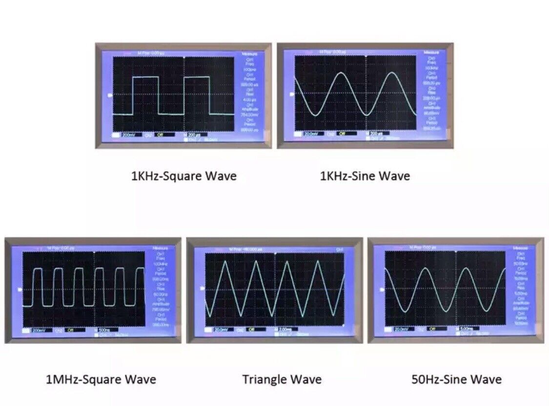 Precision Function Signal Generator DIY Kit 1Hz-1MHz Adjustable Frequency + Case