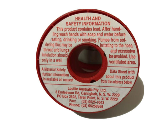 Multicore 63/37 Tin/Lead Solder 362 Flux 5 Cored Solder Wire, 1.22mm 500gms