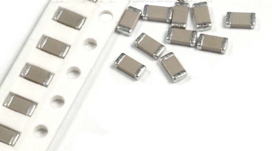 320PCS 1206 10pF-22uF 1% SMD Capacitors Chip SMT DIY Electronics 16 Values 20ea