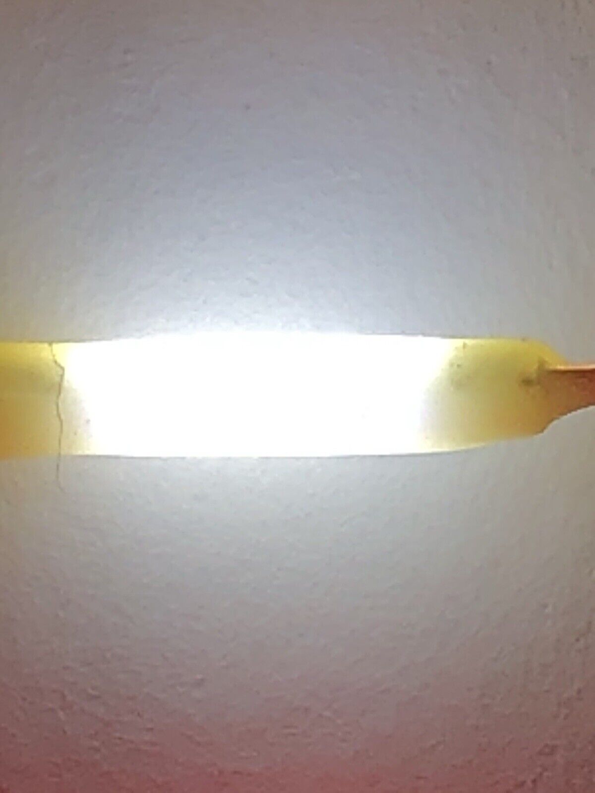 10pcs 3V Rigid Filament 20mm COOL WHITE Silicone DIY Led Light Emitting Diodes
