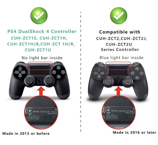 2 X Replacement Battery Sony Playstation PS4 PS4 PRO Wireless Controller 3000mAh