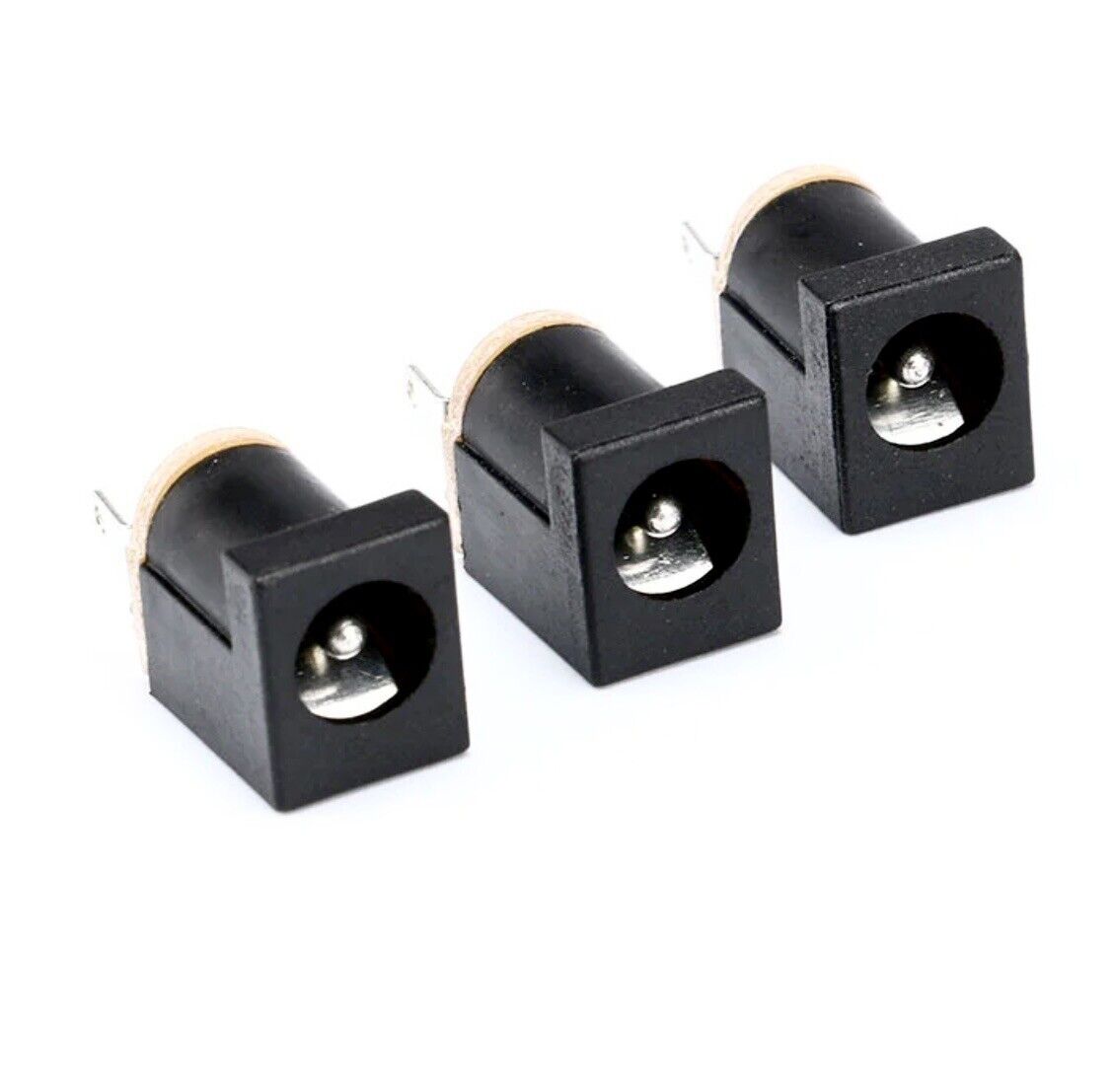 5PCS DC012 Power Supply Sockets 5.5mm X 2.1mm 180° PCB Power Jack Connector