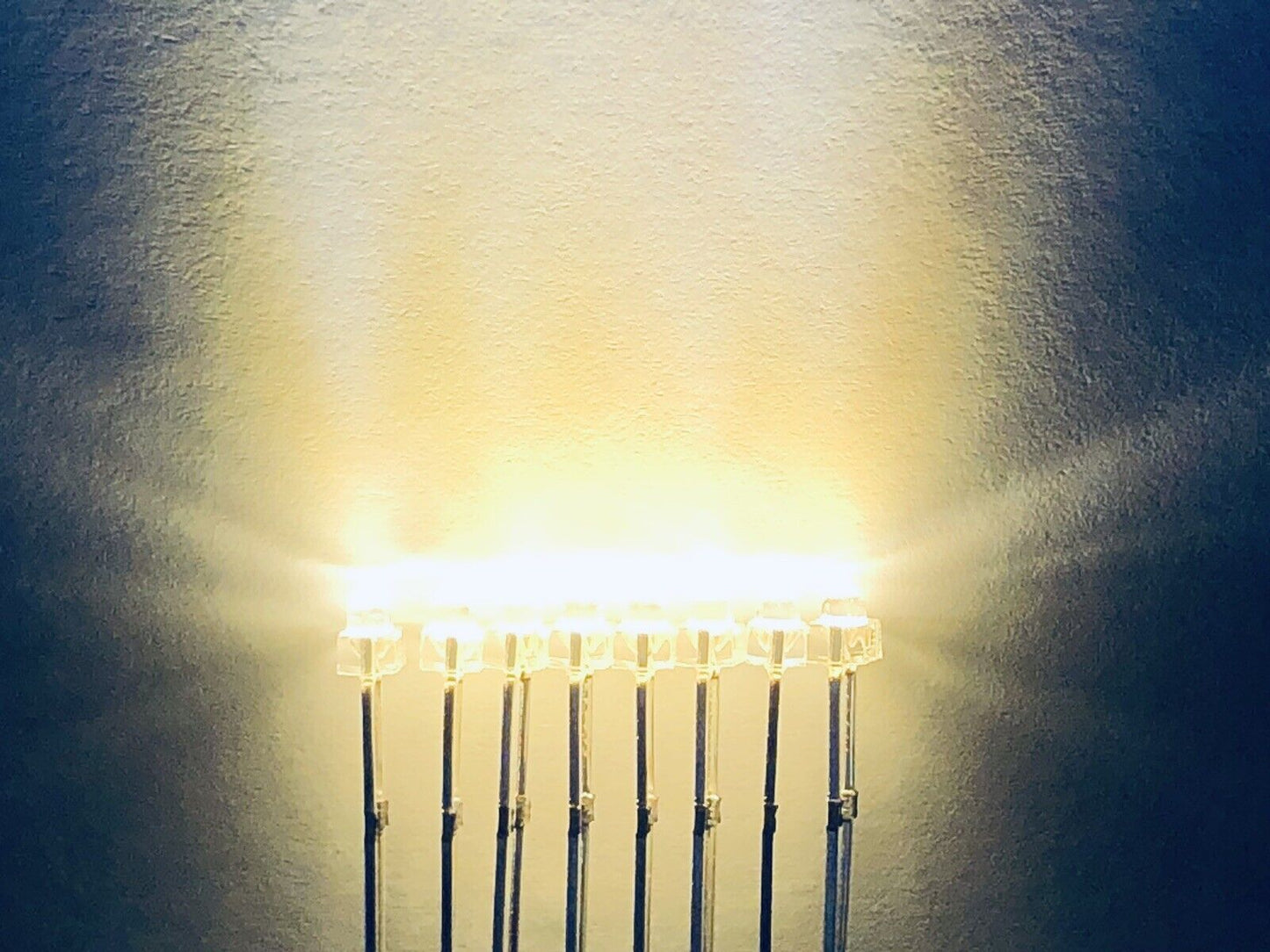 3mm 100pcs Warm White LED Flicker Flame Diodes DIY Candle Light Emitting Diodes